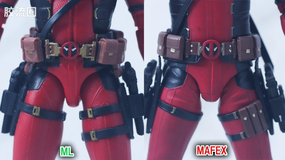 MAFEX系列 Marvel/漫威系列 No.284 死侍（死侍与金刚狼） - 图片